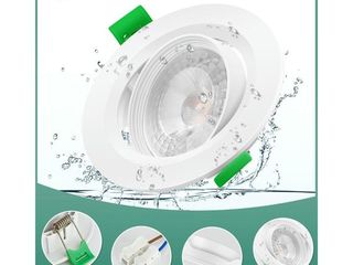 Lote 29 sets de 6 focos led empotrables regulables 5 w 4000k – nuevos