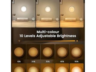 Lote 20 sets de 6 luces led rgb recargables para armarios – nuevos