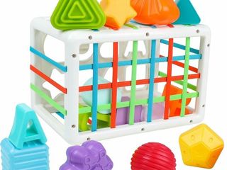 Lote 26 cajas de clasificación sensorial montessori 14 piezas – nuevas