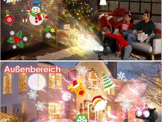Lote 47 proyectores led navideños de exterior impermeables – nuevos