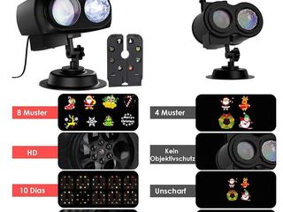 Lote 47 proyectores led navideños de exterior impermeables – nuevos
