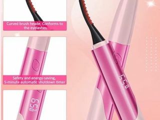Lote 29 rizadores de pestañas eléctricos usb rosa – nuevos