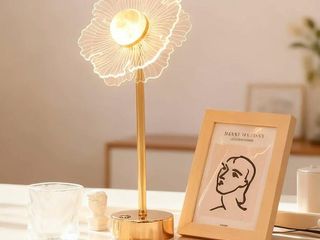 Lote 27 lámparas de mesa recargables usb nórdicas doradas – nuevas