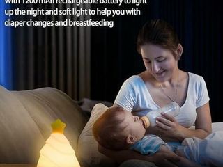 Lote 31 luces nocturnas infantiles led de silicona táctiles usb – nuevas