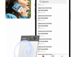 Lote 102 grabadoras de voz con ia ajunbee para android – nuevas